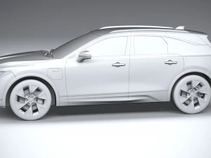 Acura ZDX 2024 3D Model