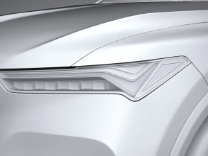Acura ZDX 2024 3D Model