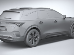 Acura ZDX 2024 Model 3D