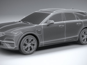 Acura ZDX 2024 Model 3D