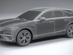 Acura ZDX 2024 3D Model