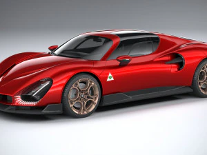 Alfa Romeo 33 Stradale 2024 Modelo 3D
