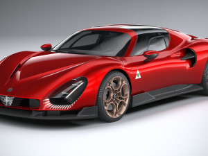 Alfa Romeo 33 Stradale 2024 Modelo 3D