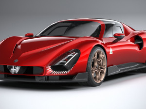 Alfa Romeo 33 Stradale 2024 Modelo 3D