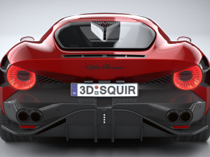 Alfa Romeo 33 Stradale 2024 Modelo 3D