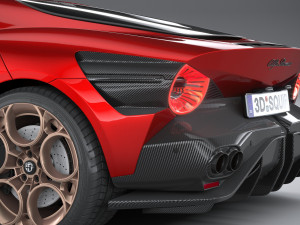 Alfa Romeo 33 Stradale 2024 Modelo 3D