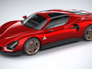 Alfa Romeo 33 Stradale 2024 Modelo 3D