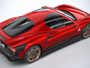 Alfa Romeo 33 Stradale 2024 Modelo 3D