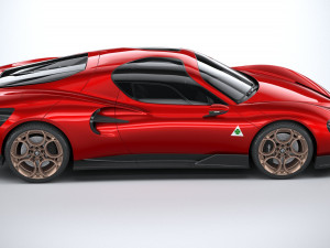 Alfa Romeo 33 Stradale 2024 Modelo 3D