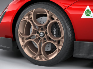 Alfa Romeo 33 Stradale 2024 Modelo 3D