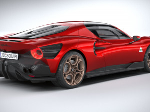 Alfa Romeo 33 Stradale 2024 Modelo 3D
