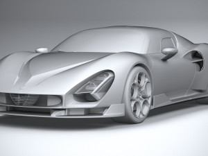Alfa Romeo 33 Stradale 2024 Modelo 3D