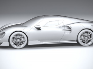 Alfa Romeo 33 Stradale 2024 Modelo 3D