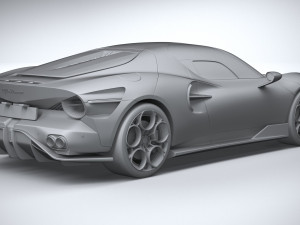 Alfa Romeo 33 Stradale 2024 Modelo 3D