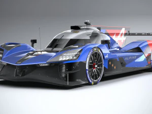 Alpine A424 LM 2024 3D Model