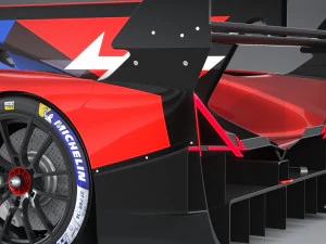 Alpine A424 LM 2024 3D Model