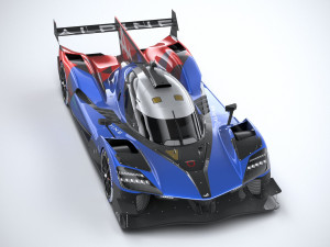 Alpine A424 LM 2024 3D-Modell