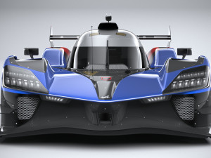 Alpine A424 LM 2024 3D-Modell
