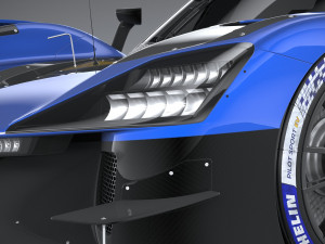 Alpine A424 LM 2024 3D-Modell