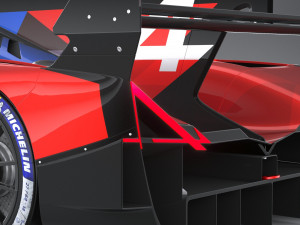 Alpine A424 LM 2024 3D-Modell