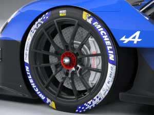 Alpine A424 LM 2024 3D Model