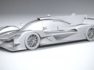 Alpine A424 LM 2024 3D Model
