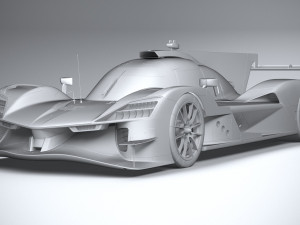 Alpine A424 LM 2024 3D-Modell