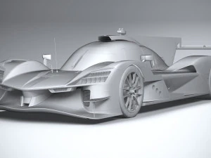 Alpine A424 LM 2024 3D Model