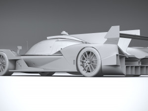 Alpine A424 LM 2024 3D-Modell