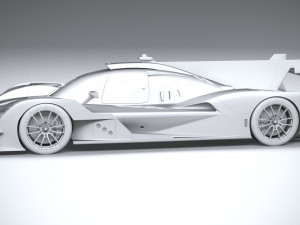 Alpine A424 LM 2024 3D-Modell