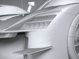 Alpine A424 LM 2024 3D Model
