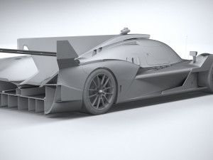 Alpine A424 LM 2024 3D-Modell