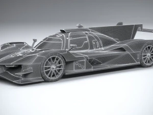 Alpine A424 LM 2024 3D Model
