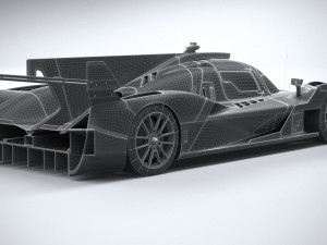 Alpine A424 LM 2024 3D-Modell