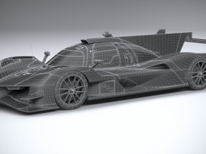 Alpine A424 LM 2024 3D-Modell