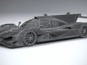 Alpine A424 LM 2024 3D Model