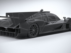 Alpine A424 LM 2024 3D-Modell