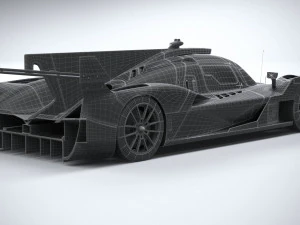 Alpine A424 LM 2024 3D Model