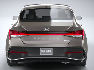 Hyundai Elantra 2024 3D 模型
