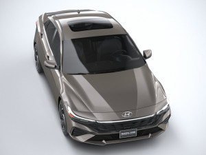 Hyundai Elantra 2024 3D 模型
