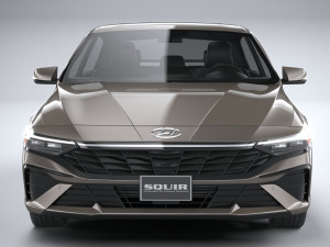 Hyundai Elantra 2024 3D 模型