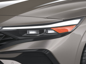 Hyundai Elantra 2024 3D 模型
