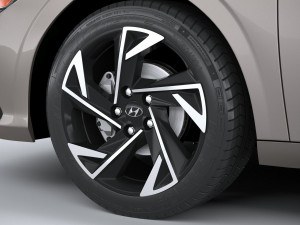 Hyundai Elantra 2024 3D 模型