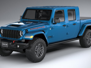 Jeep Gladiator Mojave 2024 3D Model