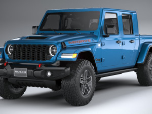 Jeep Gladiator Mojave 2024 3D Model
