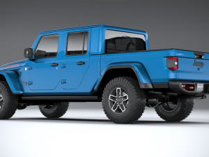 Jeep Gladiator Mojave 2024 3D Model
