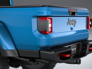 Jeep Gladiator Mojave 2024 3D Model