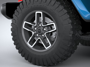 Jeep Gladiator Mojave 2024 3D Model