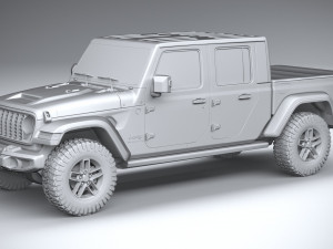 Jeep Gladiator Mojave 2024 3D Model