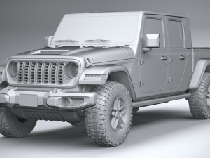 Jeep Gladiator Mojave 2024 3D Model